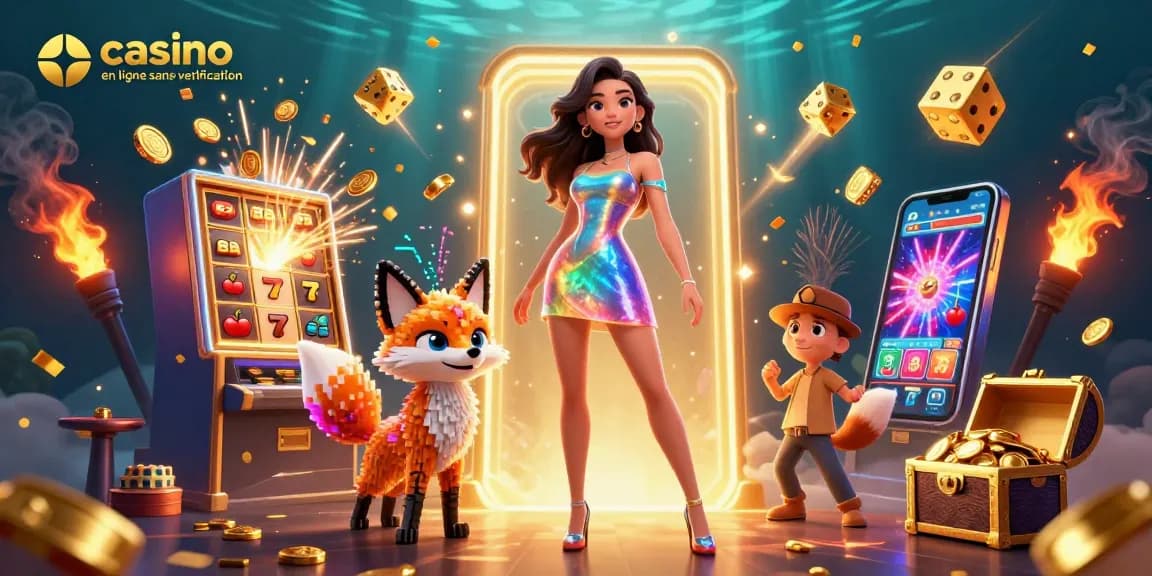 Vivez l'excitation dans un casino en ligne sans vérification avec des éléments de jeu éblouissants et des visuels vibrants.