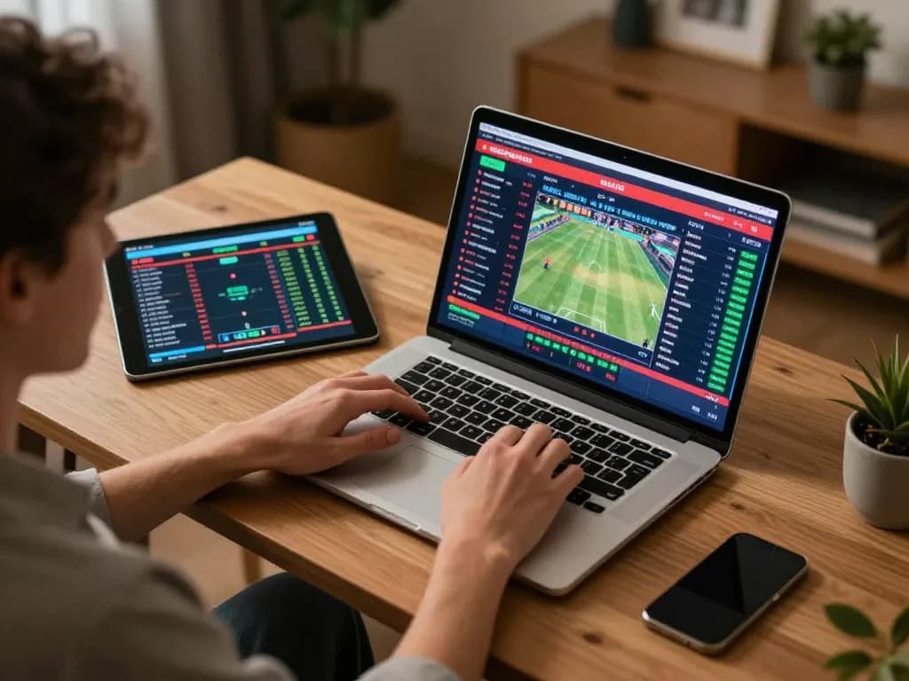 SX88 user actively engaging in online sports betting with live odds displayed