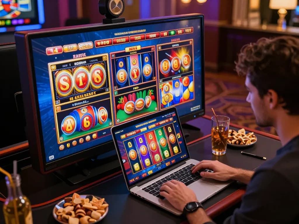 Play engaging slot games on Sun win's dynamic online casino platform featuring vibrant graphics