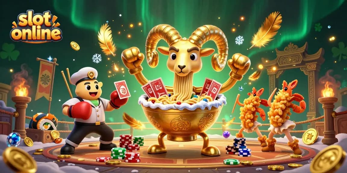 Menghadirkan pengalaman slot online dengan karakter kartun unik dan elemen kasino menarik.