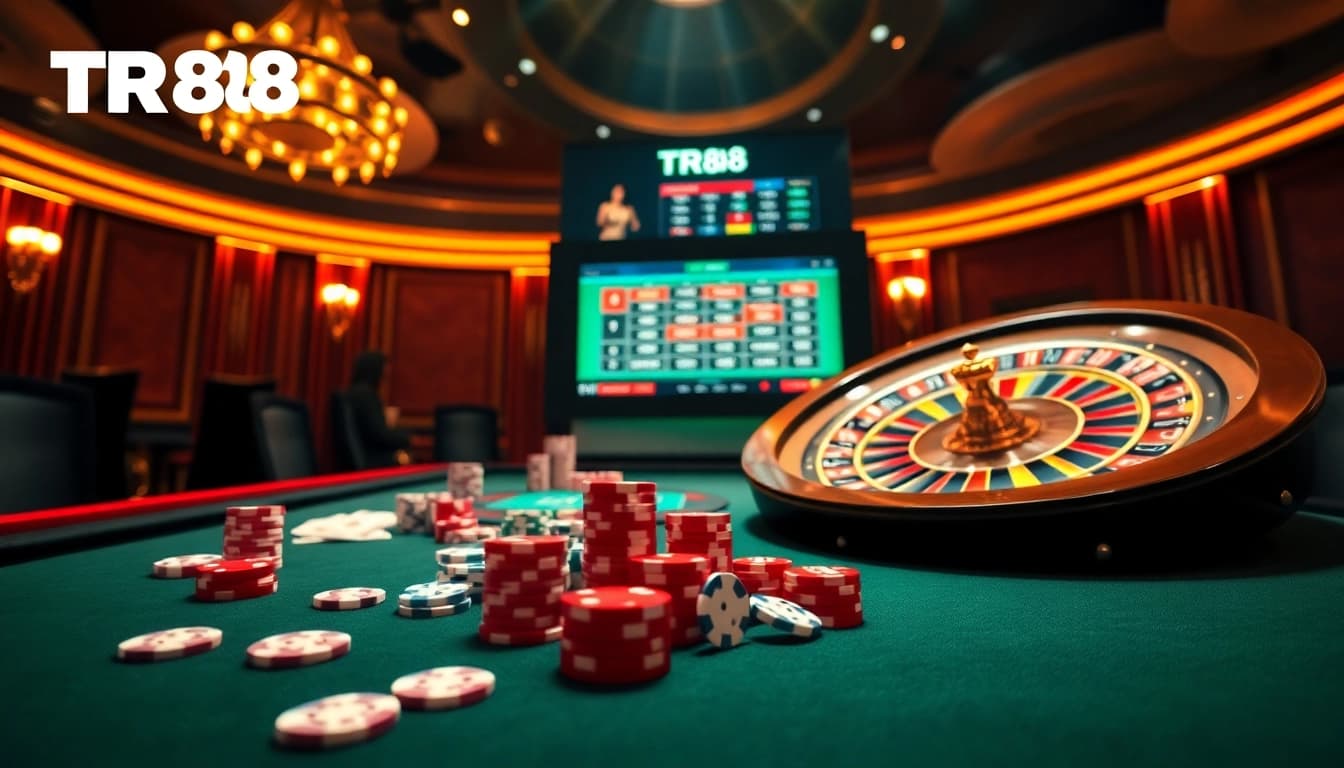Engage in thrilling online gambling at TR88 with immersive gaming experiences.