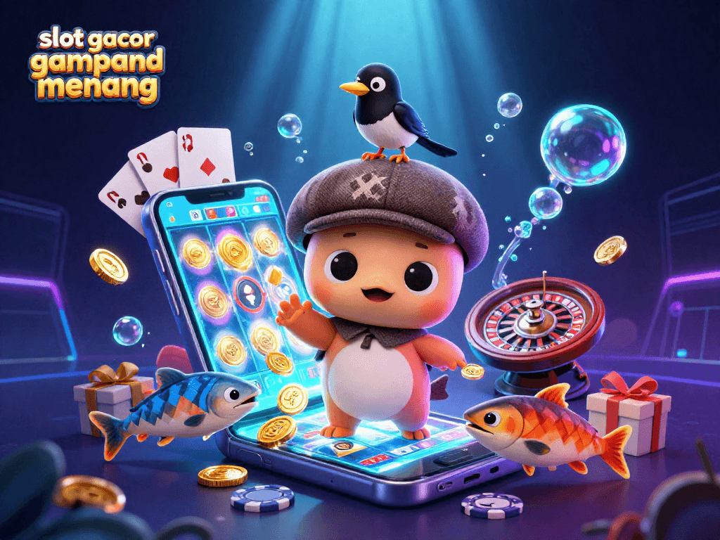 Win big on slot gacor gampang menang with colorful game elements and exciting characters!