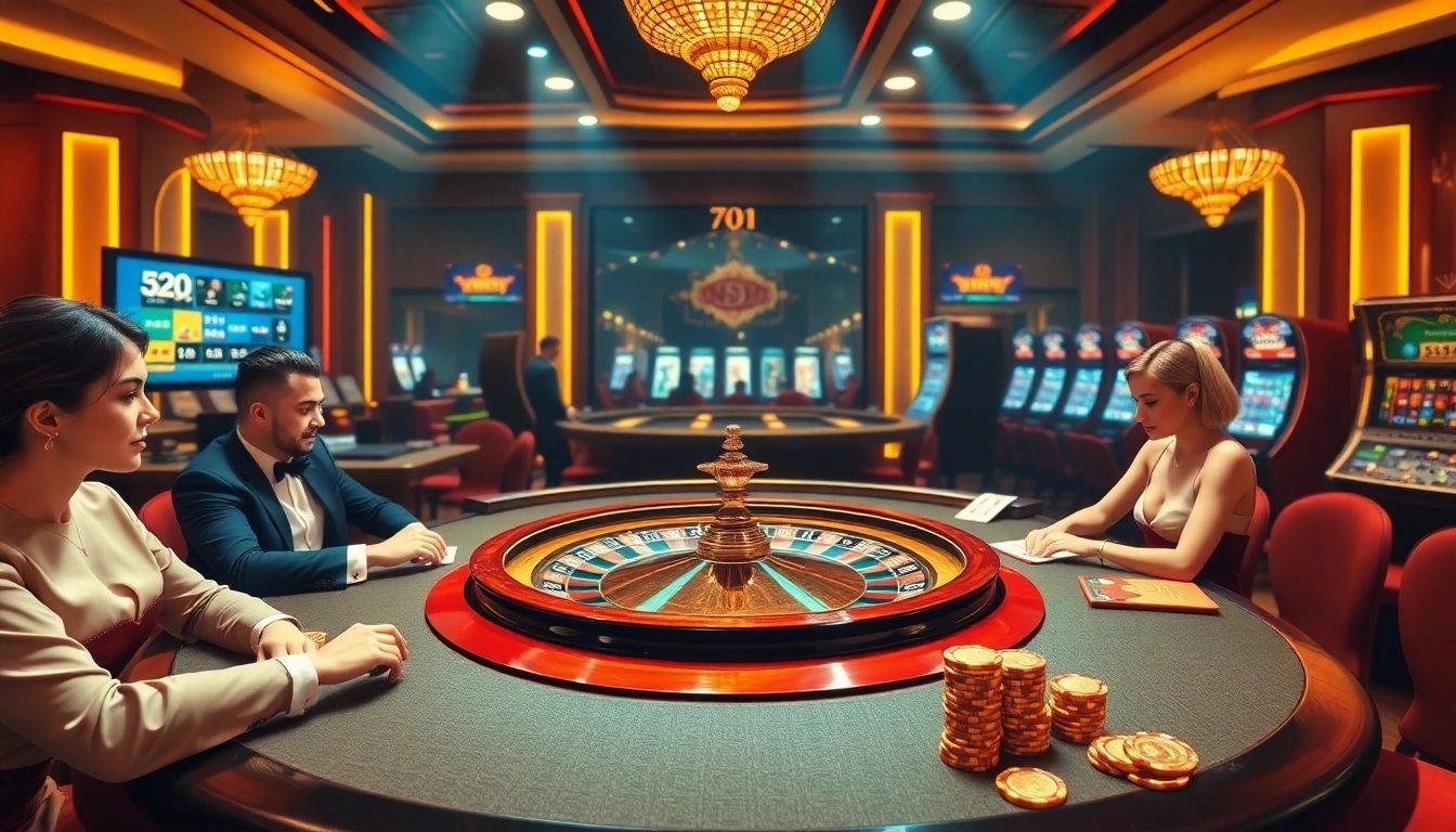 Experience thrilling gameplay at 6L777 with vibrant casino elements and engaging poker action.