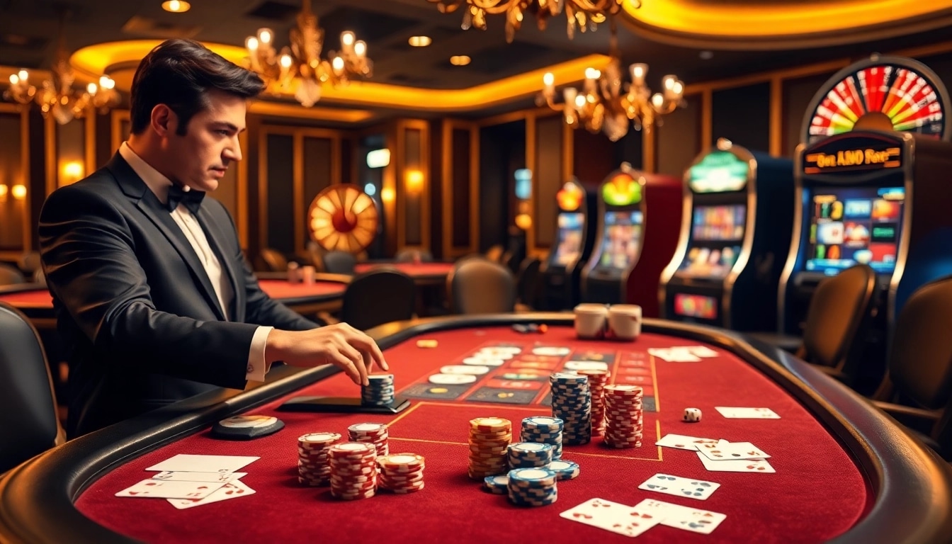 Experience the excitement of gambling at https://f8bet.me.uk/ with high-stakes poker, vibrant slot machines, and thrilling roulette.