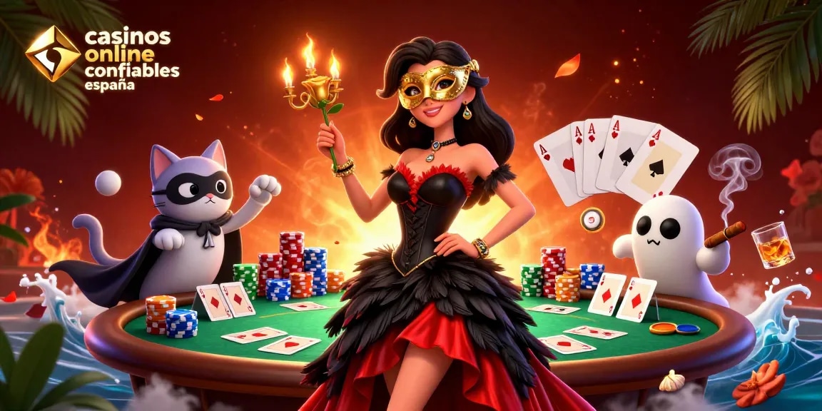 Engage with casinos online confiables españa in a vibrant 3D digital scene overflowing with gaming excitement.
