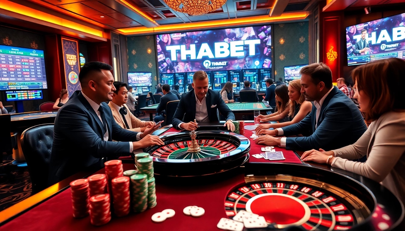 Experience the thrill of gambling at THABET with engaging casino games and high payouts.