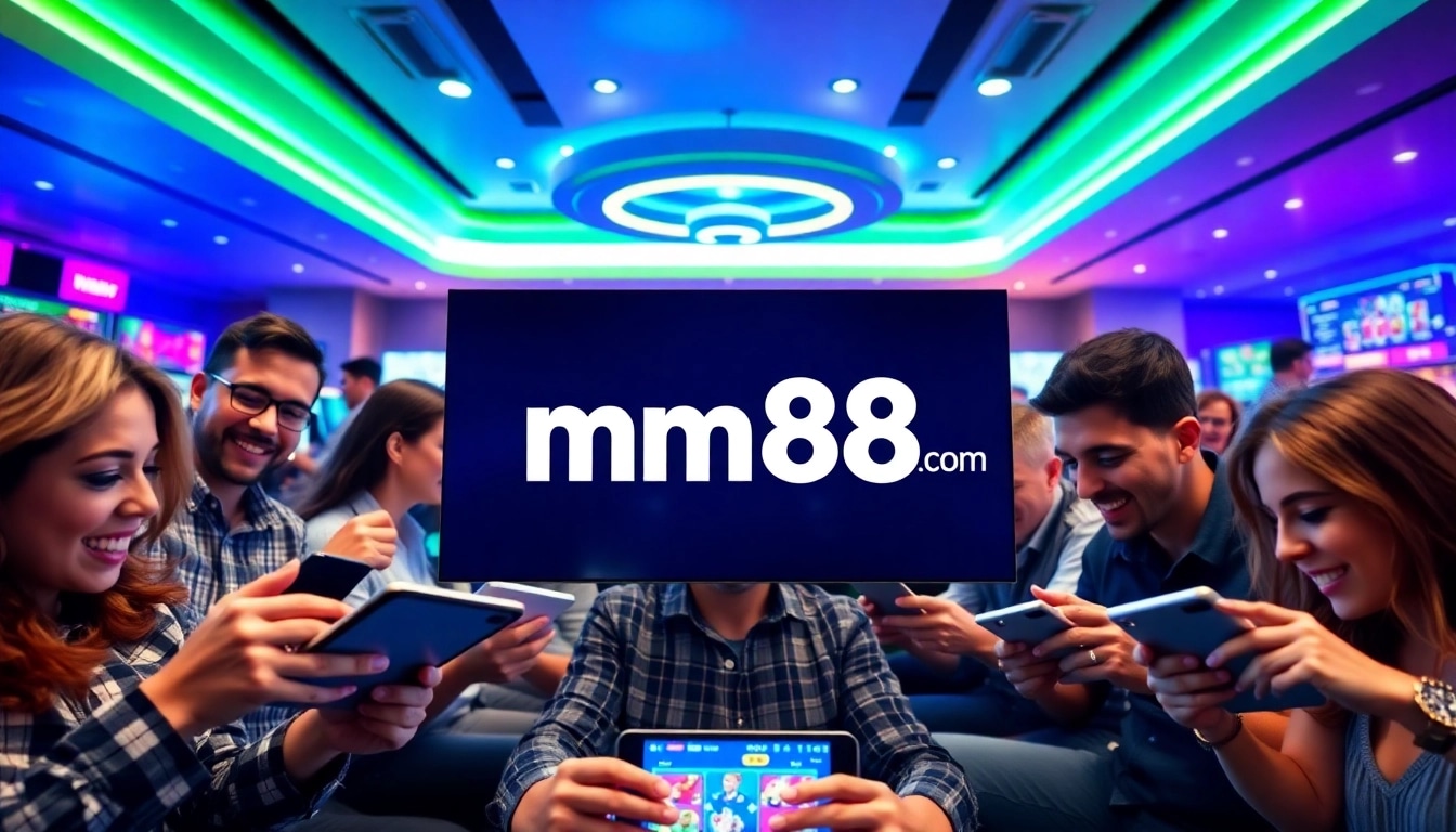 Engaged players enjoying diverse gaming experiences on mm88 com platform.