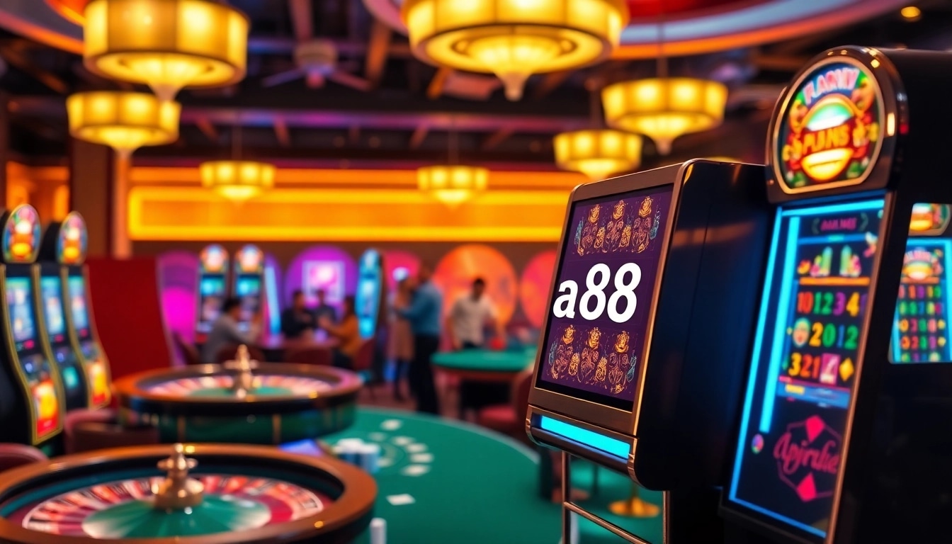 Experience the thrill of winning with apiraja88 at a vibrant casino full of exciting games.