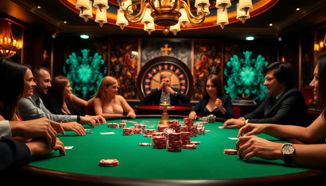 Experience the thrill of gambling with exciting porn games at a luxurious casino table.