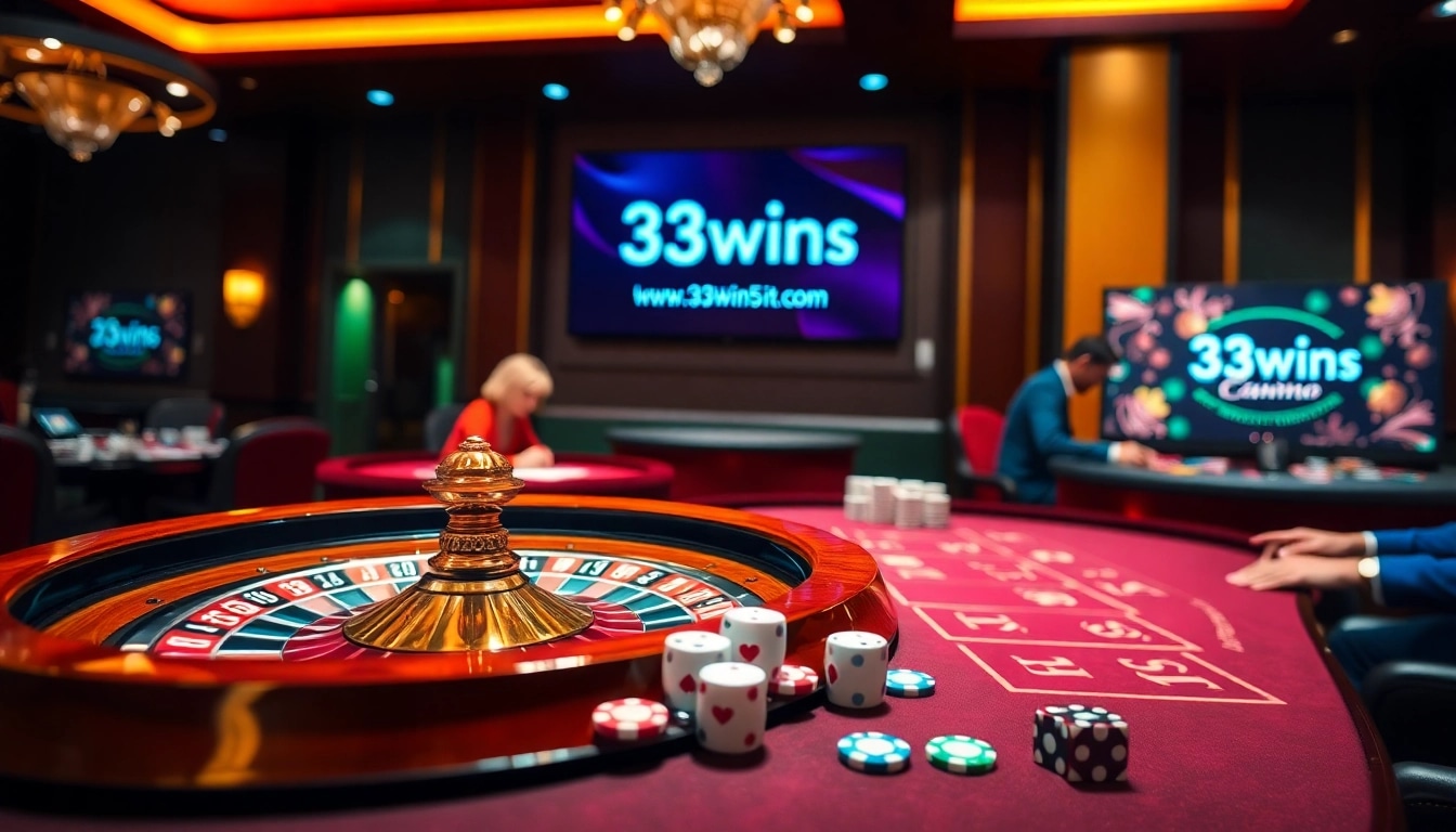Experience the thrill of gaming at https://33win5.it.com/ with vibrant casino tables and professional dealers.