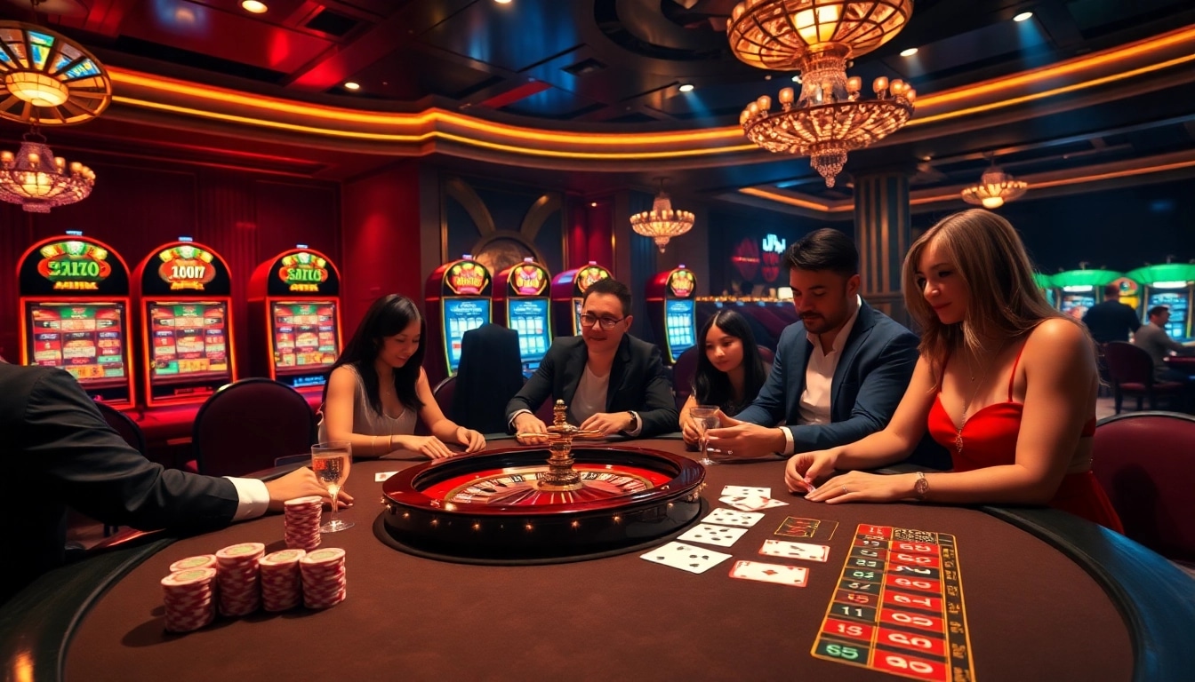 Experience thrilling gameplay at 222bd Casino with vibrant slots and elegant table games.