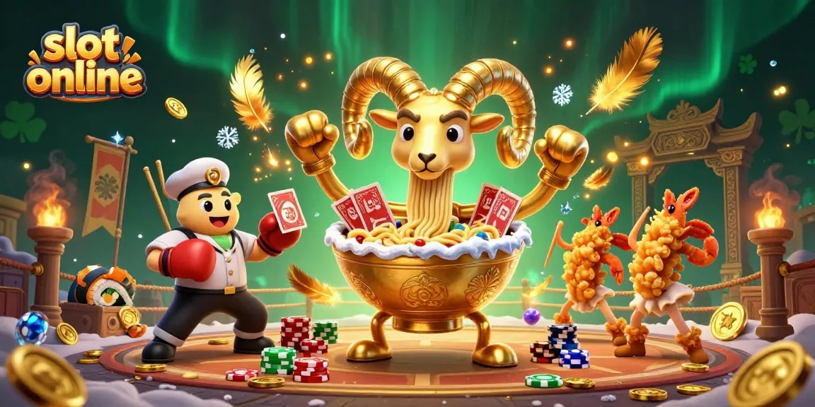 Menghadirkan pengalaman slot online dengan karakter kartun unik dan elemen kasino menarik.