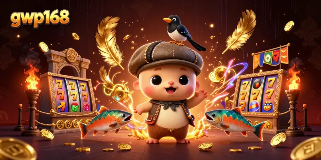 Memainkan slot di GWP168 dengan slot reels dan jackpot bersinar, mengalami keseruan kasino online.