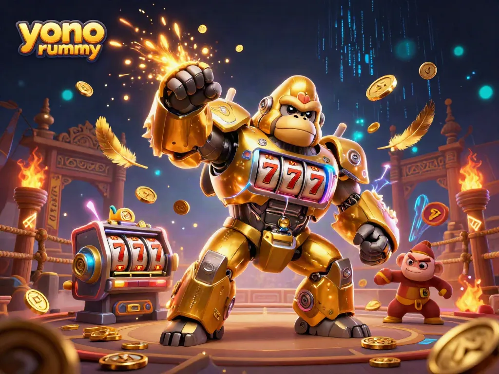 Yono rummy menghadirkan pengalaman bermain yang mendebarkan dengan elemen mesin slot dan koin emas yang melimpah.