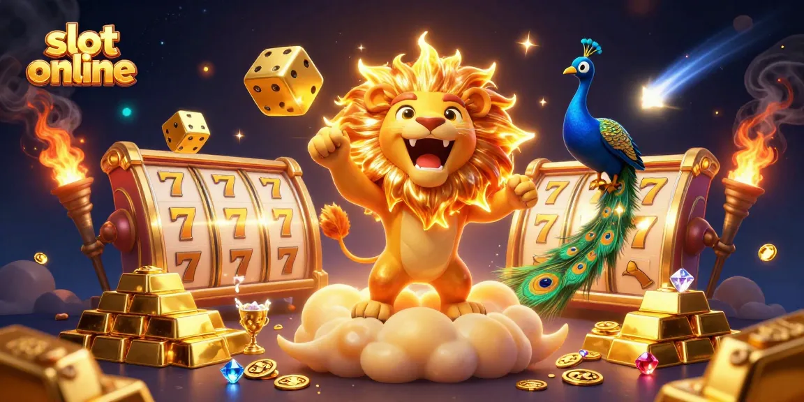 Putaran slot online untuk jackpot dengan karakter animasi cerah yang menarik.