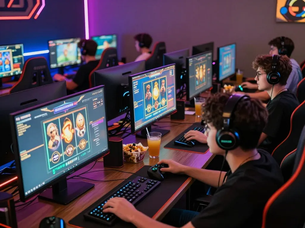 Experience the thrilling world of tante77 online gaming with players in action.