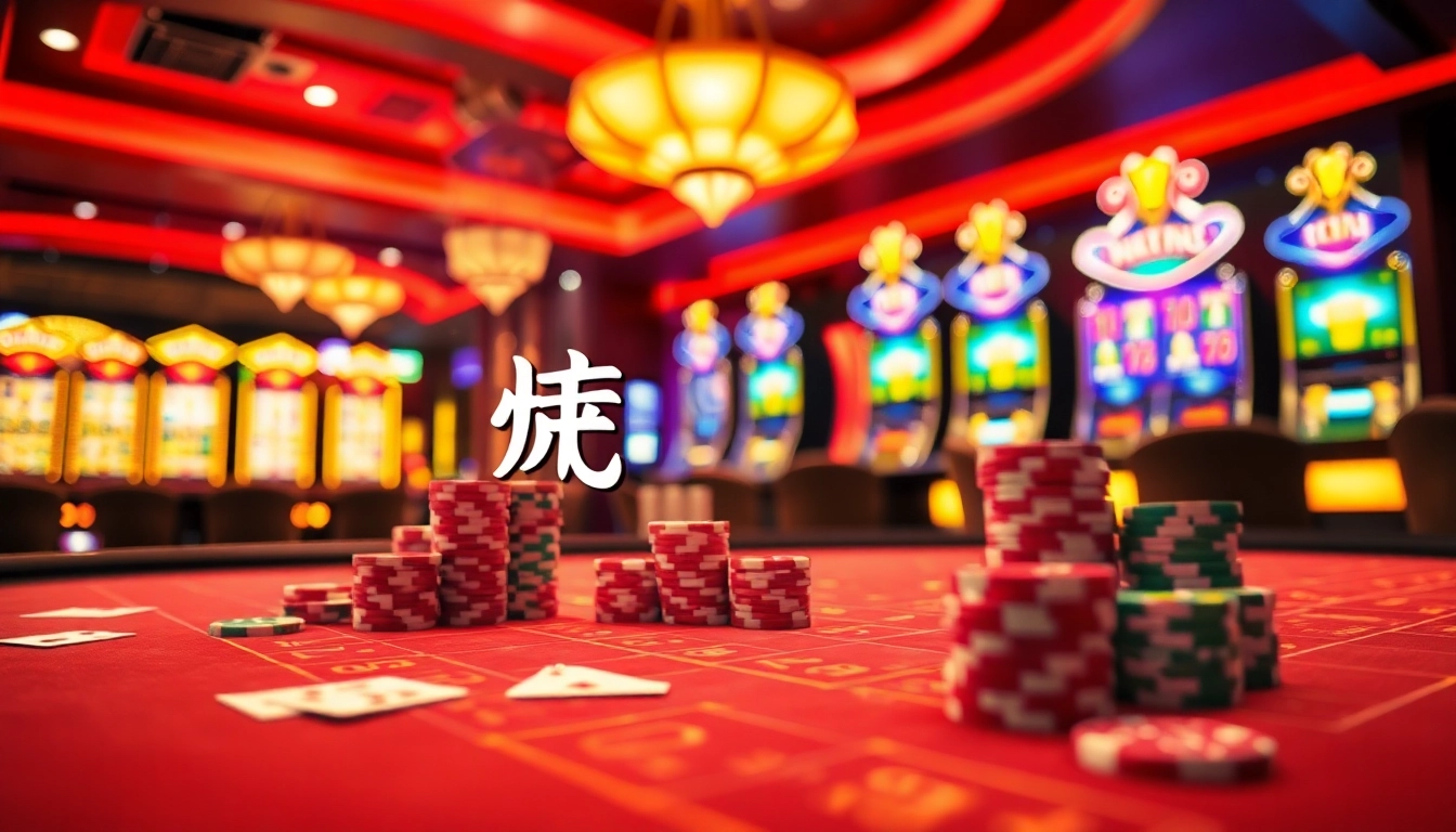 玩雷神2測試版的專業賭場環境,充滿色彩的籌碼讓人興奮。