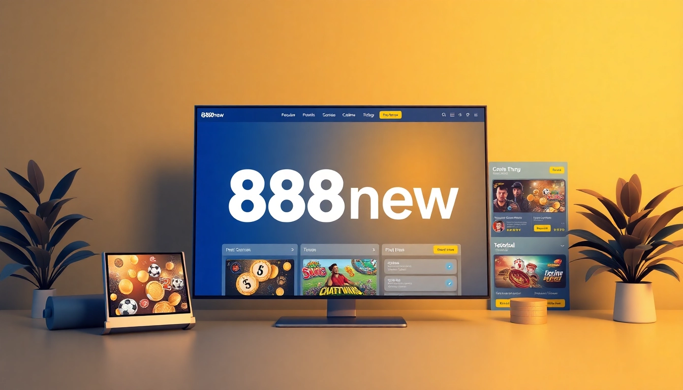 Engaging online betting interface of 888new showcasing secure transactions and vibrant games.