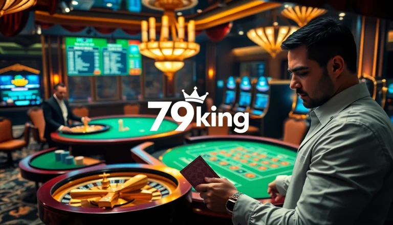 79king-themed casino scene: strategic bets at a luxurious table with roulette and chips