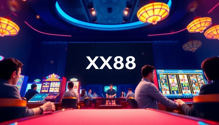 Experience on the XX88 platform with vibrant gaming, players enjoying dynamic games.