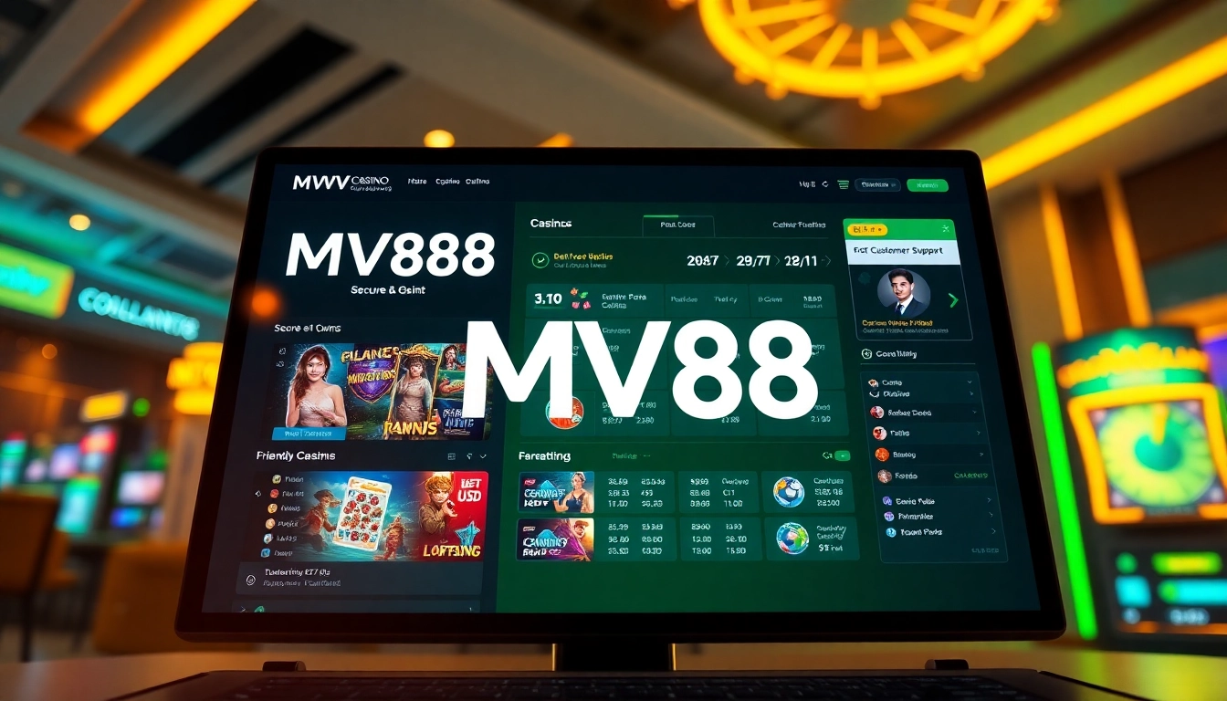 Experience MV88's user-friendly casino interface with secure USDT transactions and 24/7 support.