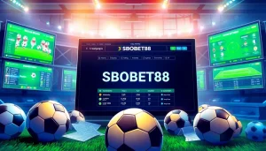 Pengalaman taruhan bola SBOBET88 dengan antarmuka yang menarik dan interaktif.