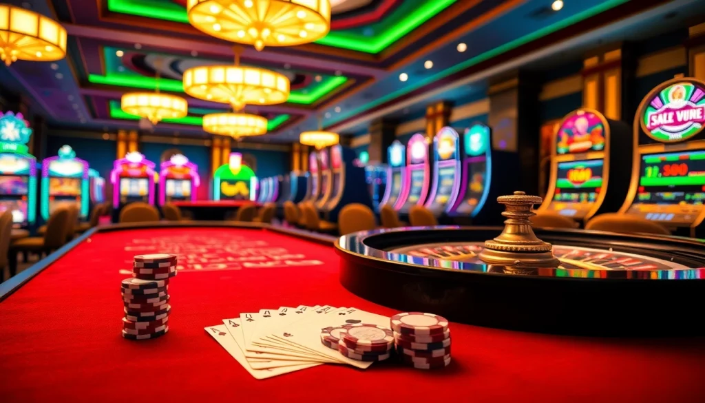 Experience the thrill of winning at https://mg188s.com/ with an elegant roulette table and lavish slot machines.