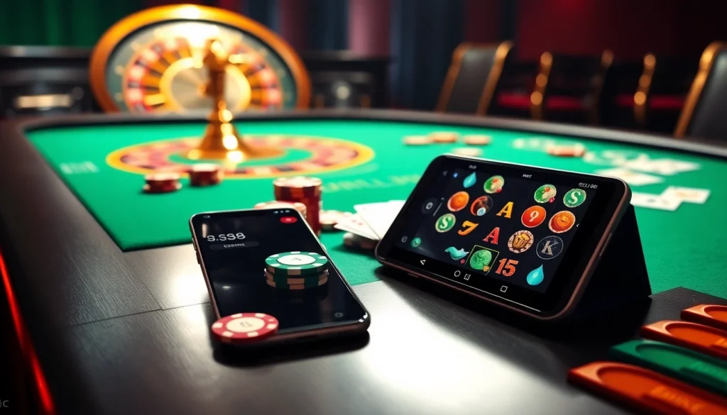 Engaging with S8 casino games at an elegant poker table with vibrant action.