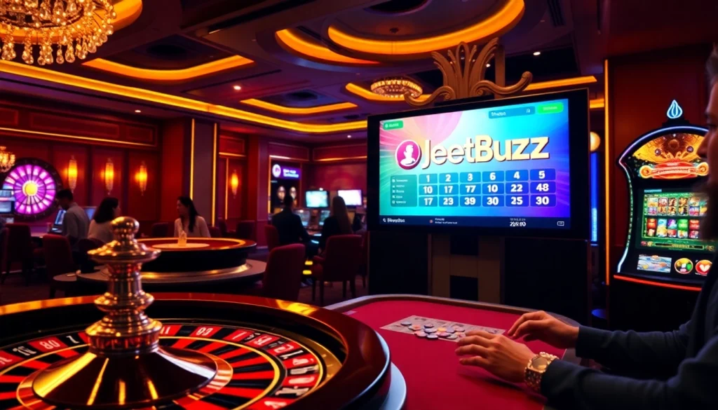 Experience the excitement of Jeetbuzz through vibrant casino games and thrilling betting environments.