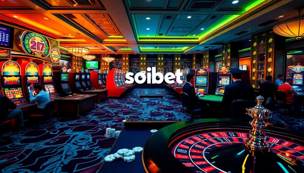 Strategically placing bets at a vibrant SOIBET casino table, capturing the excitement of gambling.