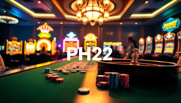 Experience the thrill of winning at PH22 Casino with immersive games and engaging gameplay.