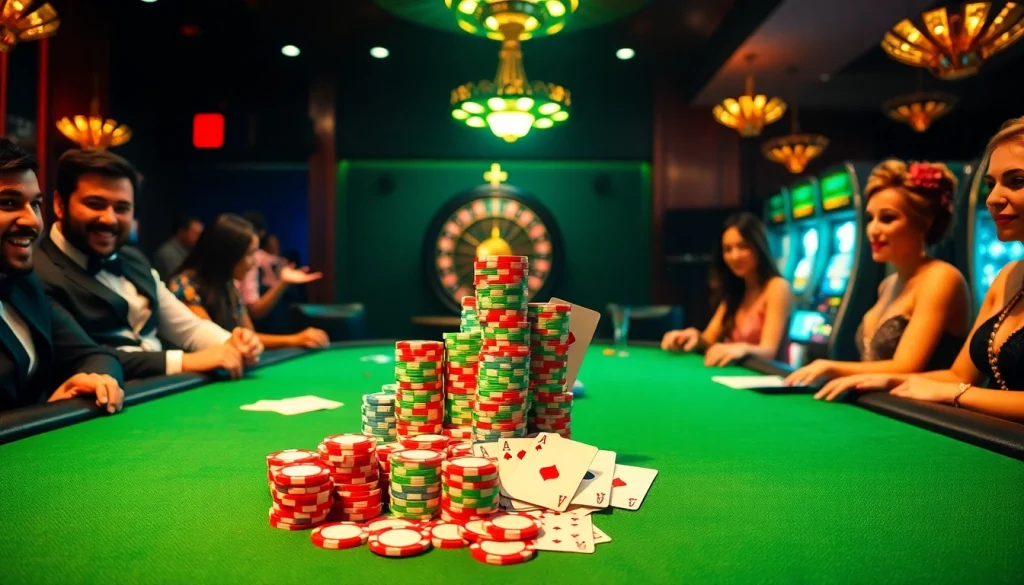 Experience the thrill of gambling at 789win with a vibrant poker scene and elegant casino ambiance.
