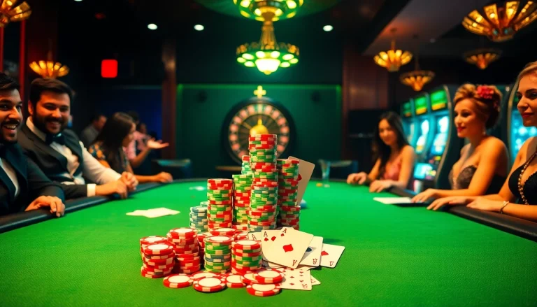 Experience the thrill of gambling at 789win with a vibrant poker scene and elegant casino ambiance.