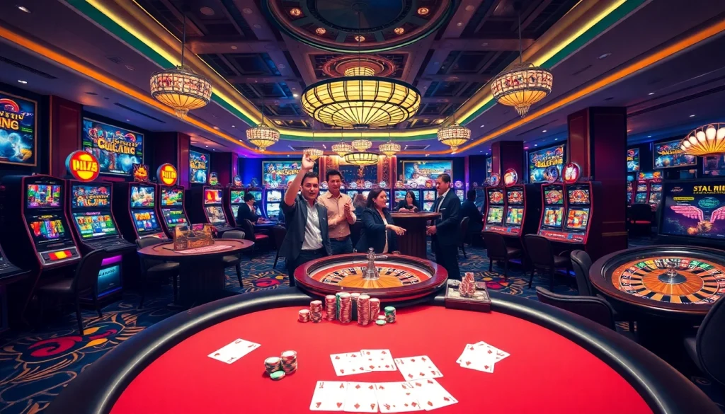 Experience the thrill of Top 10 Nhà Cái Uy Tín with vibrant casino action and professional ambiance.