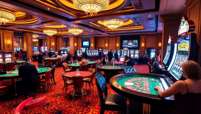 Engage in thrilling games at https://gem88.buzz/ with vibrant casino tables and luxurious decor.