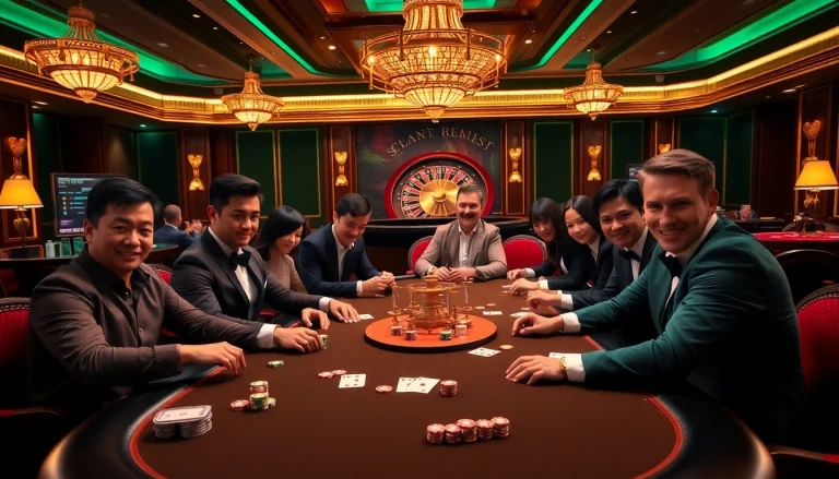 Experience the action and excitement of poker at 9Dbet's luxurious casino.