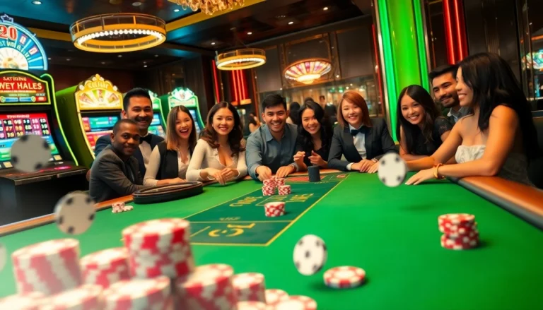 Experience the excitement of gambling at a luxurious poker table featuring 99win casino games.