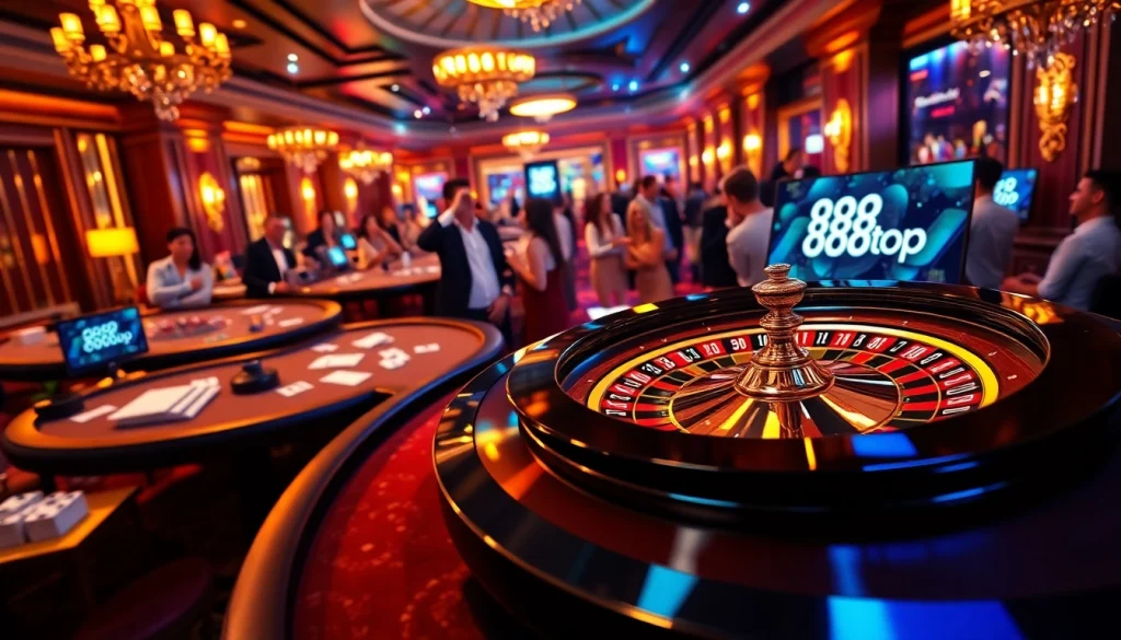 Experience the thrill of gambling at 888top with vibrant online casino action.