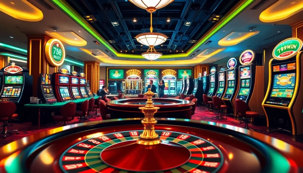 Experience thrilling games at 789win with vibrant casino elements and exciting gambling action.