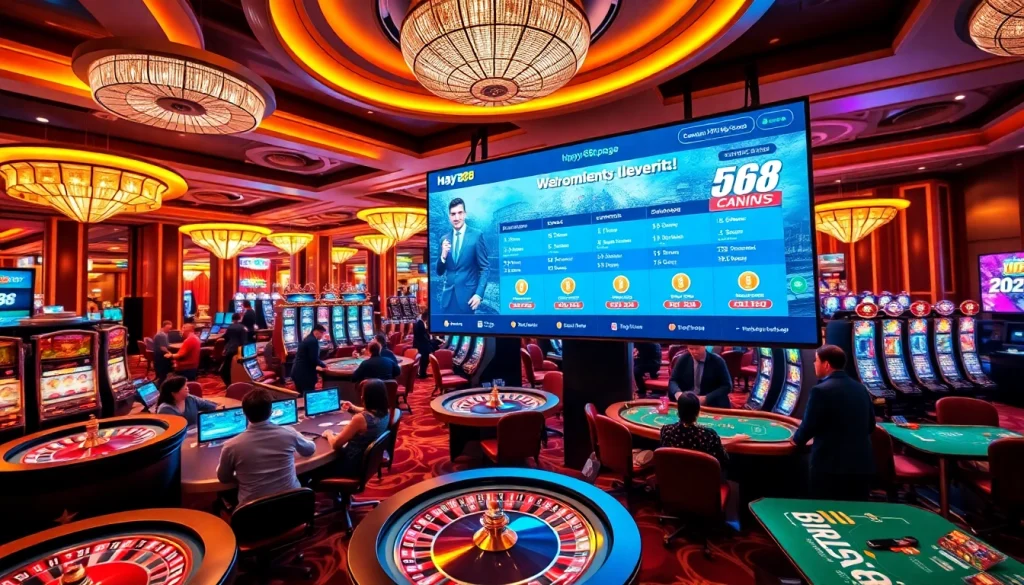 Experience the thrills at https://hay88.page/ with vibrant casino gaming and enthusiastic players.