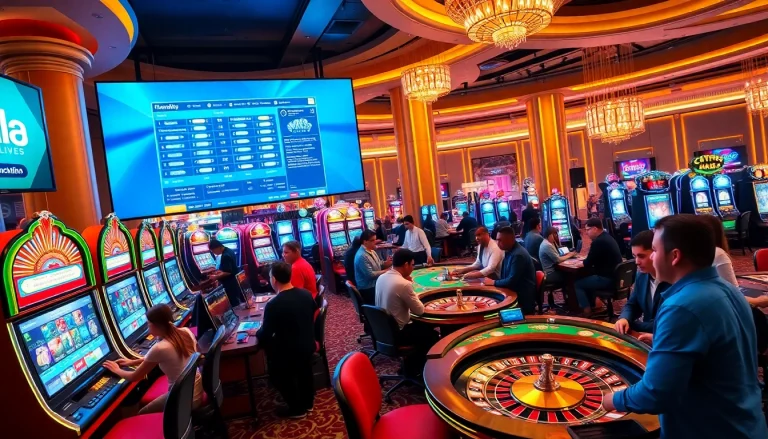 Experience the thrilling atmosphere of online gambling at https://88clb.courses/ with vibrant casino visuals and diverse players.