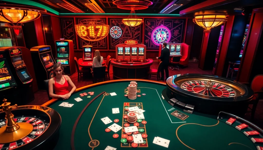 Experience thrilling casino gaming at https://okfun.baby/ featuring poker, slots, and roulette in an elegant setting.