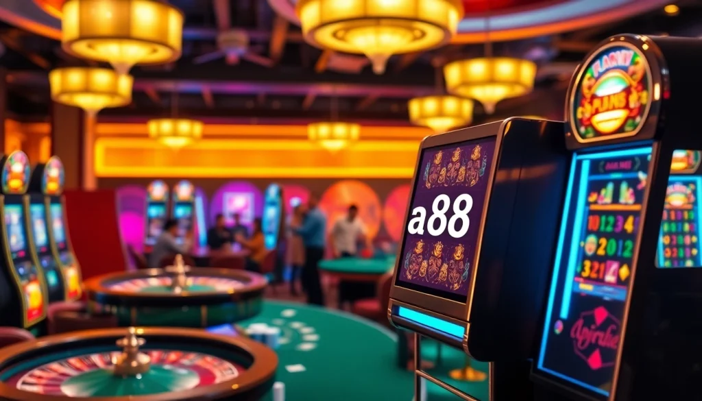 Experience the thrill of winning with apiraja88 at a vibrant casino full of exciting games.