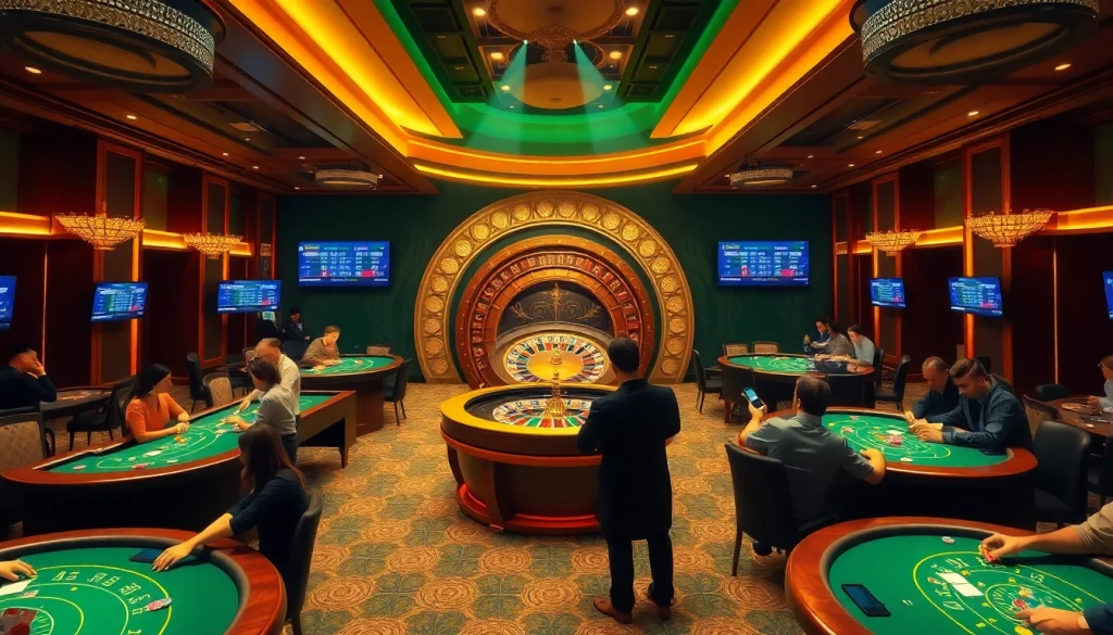 Engage in luxury gaming experiences with keluaran china results showcased at a vibrant casino.