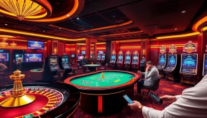 Players enjoying the immersive PHTAYA online casino experience with vibrant games and secure betting.