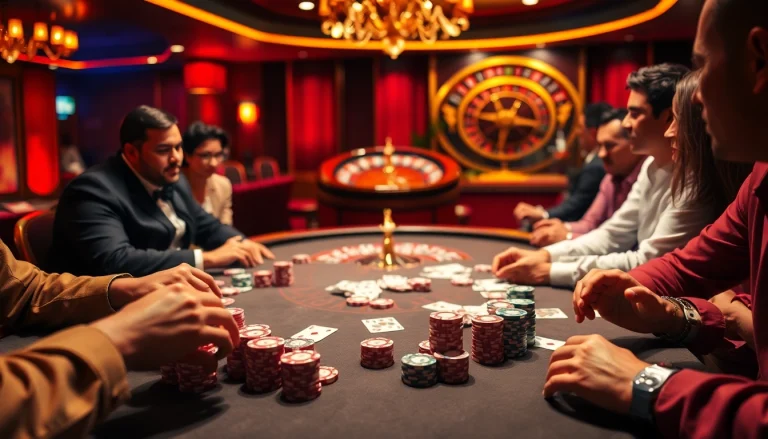 Experience high-stakes poker excitement at https://mk8th.net/ with vibrant casino elements and engaging players.