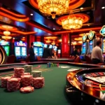 Engaged players enjoying a thrilling experience at 79king casino with vibrant gaming tables and colorful chips.