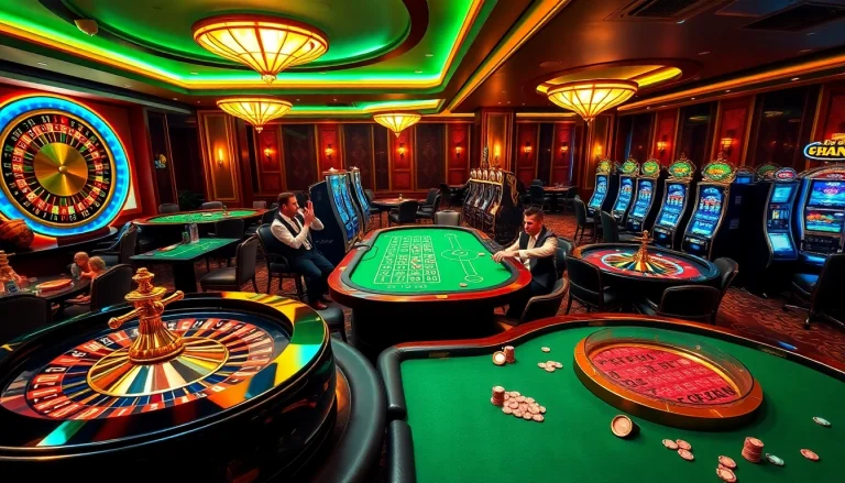 Experience the excitement of gambling at http://8kbetok.com/ with vibrant slot machines and elegant tables.