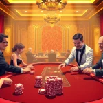 에볼루션 카지노에서 즐기는 바카라 게임의 흥미로운 순간을 포착한 이미지입니다.