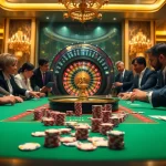 Players competing intensely at the 388bet poker table, showcasing strategy and excitement.